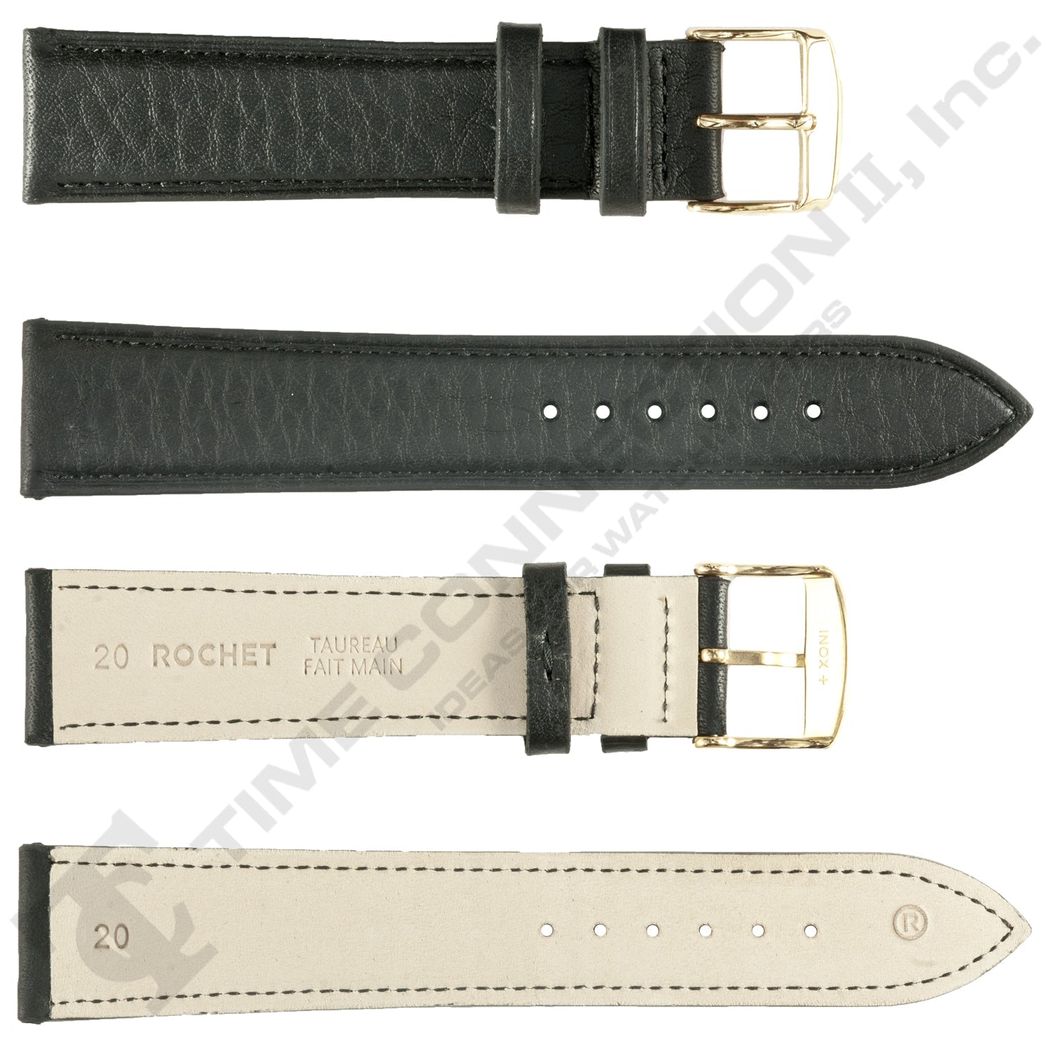 ROCHET ZRC No. 562 Matt Bull Nubuck Fine Leather Straps (16mm~22mm)