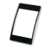 Generic Movado Eliro Black Crystal #074 (21.5 x 13.0mm)