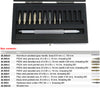 Horotec MSA 26.008 Multi-Purpose Hand Tool With Aluminum Anodised Handle Kit & Box