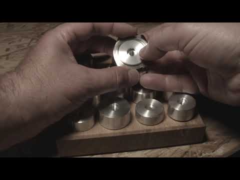 Bergeon 5499-15 Reversible Die Set with Straight Edges