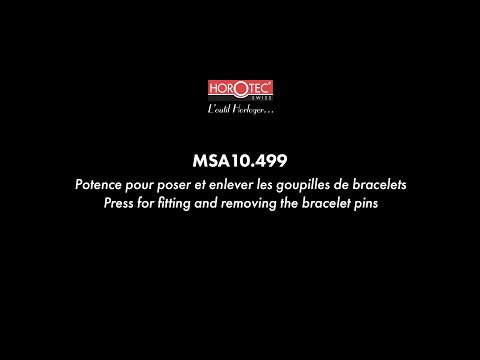 Horotec MSA 10.499 Watch Bracelet Pin Pusher to Remove Links