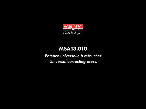 Horotec MSA 13.010 Universal Correcting Press for Drilling, Milling, Tapping & Deburring