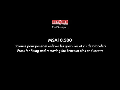 Horotec MSA 10.500 Multi-Press Tool for Bracelet Pin Removing Kit